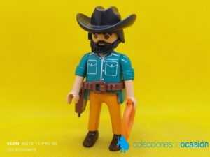 Playmobil Cowboy con cuerda, vaquero