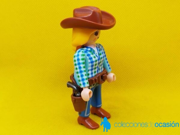 Playmobil Cowgirl, pistolera, vaquera - Imagen 2