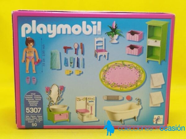 Playmobil Cuarto de baño dollhouse REF 5307 - Imagen 2