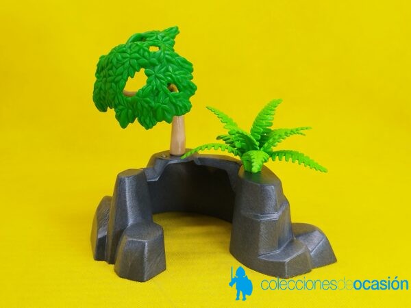 Playmobil Cueva con árbol, escondite de bandidos