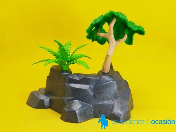 Playmobil Cueva con árbol, escondite de bandidos - Imagen 4