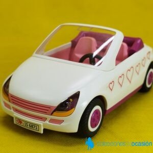 Playmobil Descapotable blanco REF 6871, coche