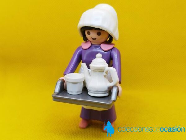 Playmobil Doncella vintage con bandeja, mujer victoriana