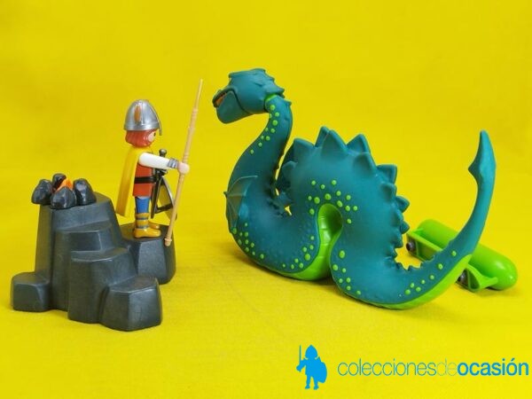 Playmobil Dragón marino y vikingo REF 3155 - Imagen 3