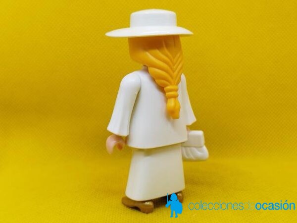 Playmobil Elegante señora vintage con bolso blanco - Imagen 3