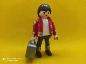 Playmobil Enfermero con botiquín, médico