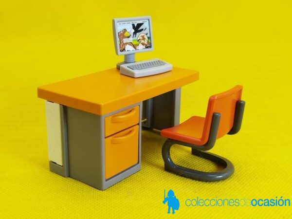 Playmobil Escritorio de dormitorio infantil, muebles