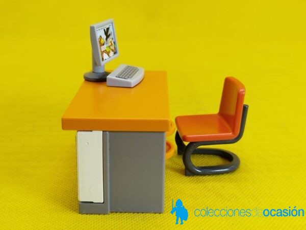 Playmobil Escritorio de dormitorio infantil, muebles - Imagen 2