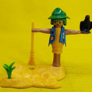 Playmobil Espantapájaros con cuervo