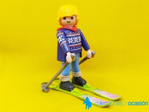Playmobil Esquiador, chico con ropa de invierno