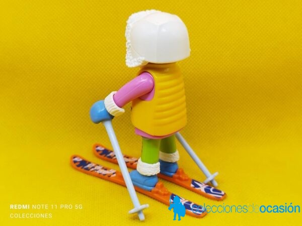 Playmobil Esquiadora con gorro - Imagen 3