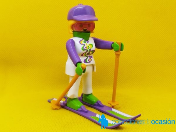 Playmobil Esquiadora, deportista