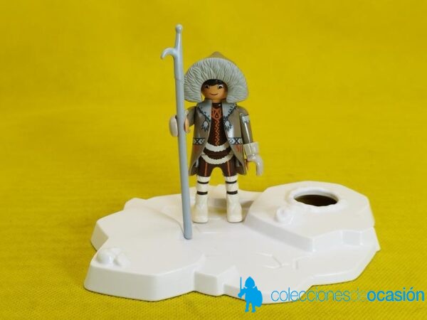 Playmobil Esquimal con plataforma de hielo