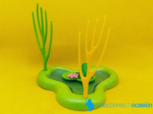 Playmobil Estanque pequeño con rana verde - Imagen 3