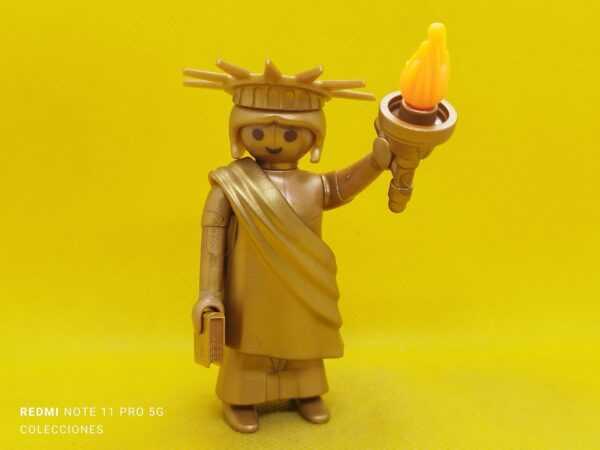 Playmobil La estatua de la libertad dorada
