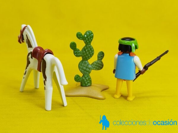 Playmobil Explorador indio con caballo, guerrero apache - Image 3