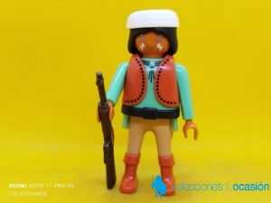 Playmobil Explorador indio, guerrero apache