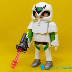 Playmobil Extraterrestre, marciano con armadura blanca