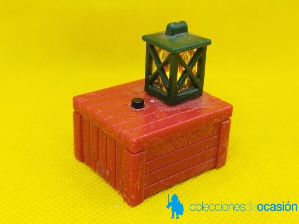 Playmobil Farol rojo con luz