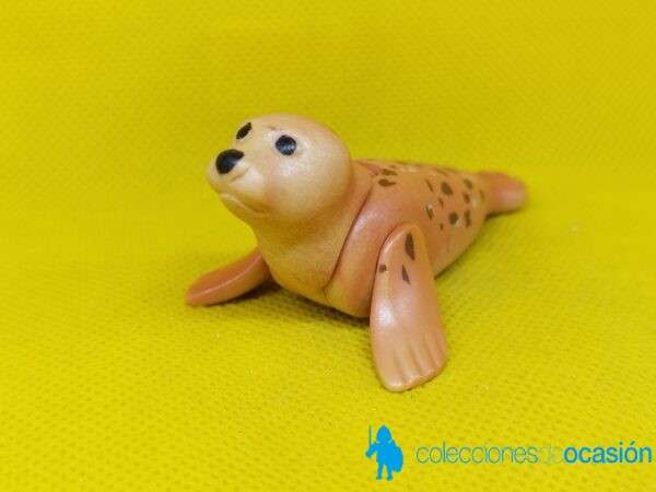 Playmobil Foca marrón con manchas