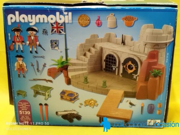 Playmobil Fortaleza con calabozo y puerto REF 5139 - Imagen 9