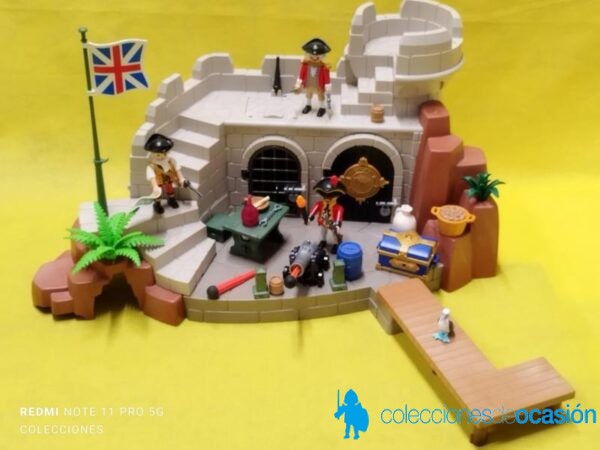 Playmobil Fortaleza con calabozo y puerto REF 5139 - Imagen 2