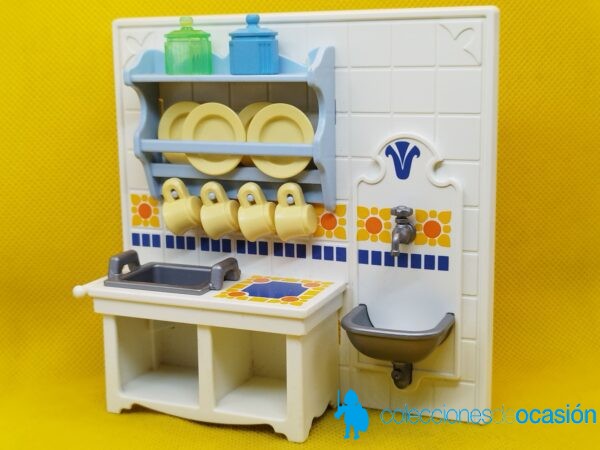 Playmobil Fregadero con vajillero - Imagen 2