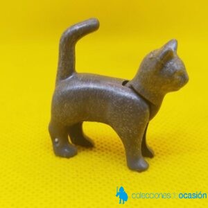 Playmobil Gato gris oscuro