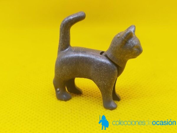 Playmobil Gato gris oscuro