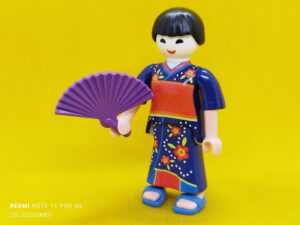 Playmobil Geisha con abanico