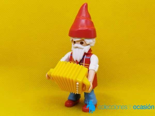 Playmobil Gnomo de jardín, enano con acordeón - Imagen 2