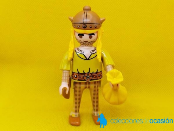 Playmobil Graindemais, galo de Asterix, vikingo