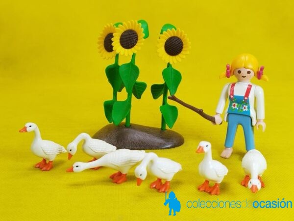 Playmobil Granjera con ocas REF 3825