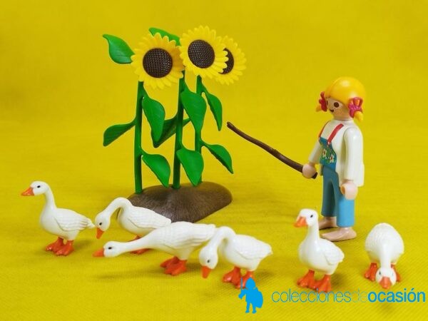 Playmobil Granjera con ocas REF 3825 - Imagen 2