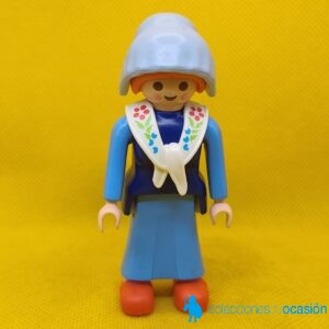 Playmobil Granjera, pastora, aldeana, portera