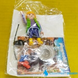 Playmobil Granjero con pájaros en sobre promocional