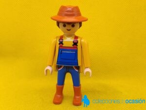 Playmobil Granjero con peto y sombrero