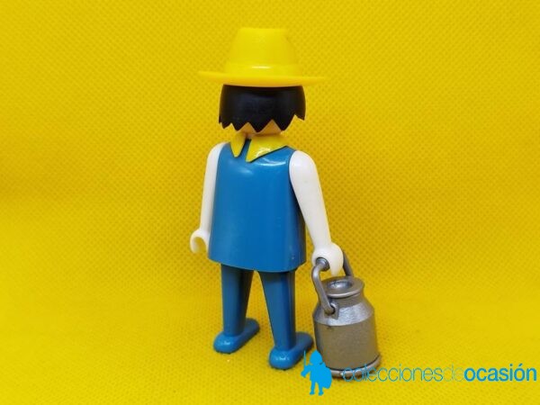Playmobil Granjero, lechero, campesino, click - Imagen 3