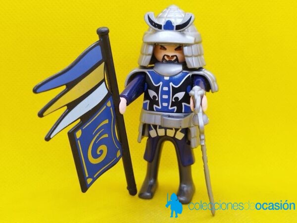 Playmobil Guerrero Samurái con estandarte