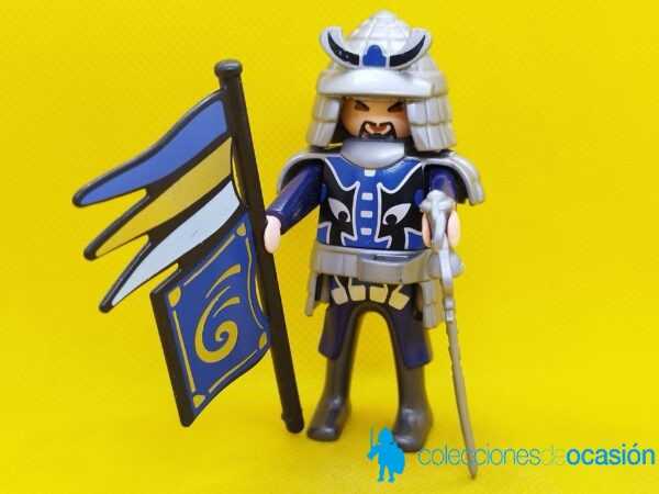 Playmobil Guerrero Samurai con estandarte