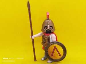Playmobil Guerrero espartano con escudo custom