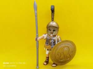 Playmobil Guerrero griego, soldado espartano