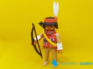 Playmobil Guerrero indio con arco, click