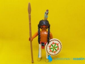 Playmobil Guerrero indio con lanza