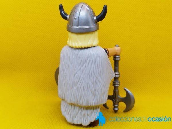 Playmobil Guerrero vikingo, Bárbaro con hacha de combate - Imagen 3