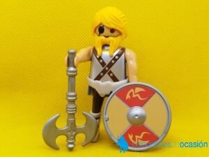 Playmobil Guerrero vikingo, bárbaro con hacha