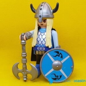 Playmobil Guerrero vikingo, bárbaro rubio