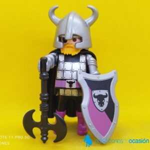 Playmobil Guerrero vikingo, bárbaro, soldado del tauro