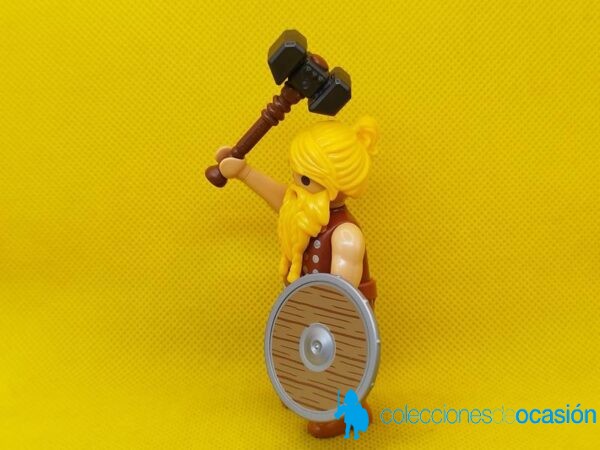 Playmobil Guerrero vikingo con martillo de combate - Imagen 3