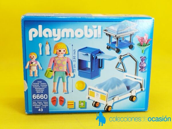 Playmobil Habitación de maternidad, hospital REF 6660 - Imagen 7